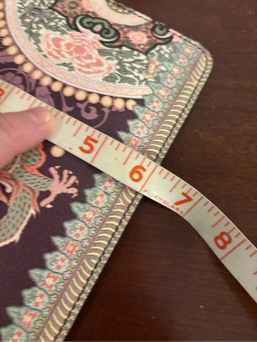Johnny Was Large Leather Wristlet